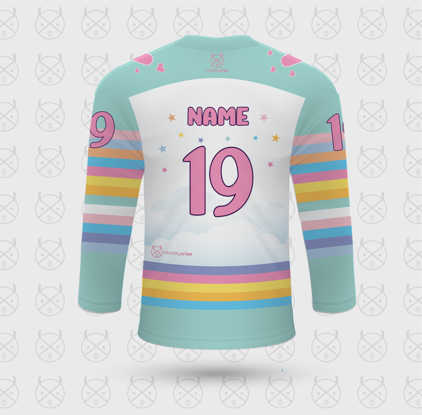 Rainbow Unicorn Jersey (available in both short and long sleeved) - Image 3