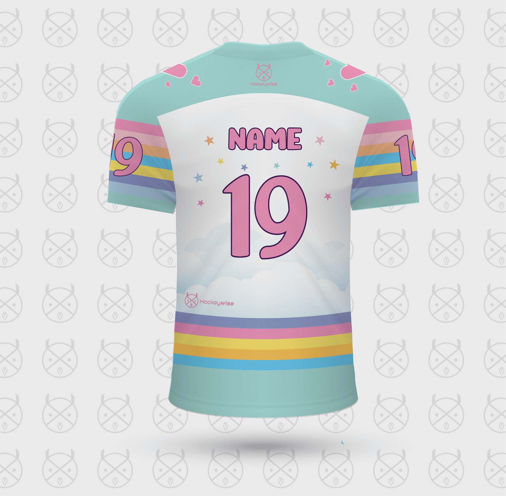 Rainbow Unicorn Jersey (available in both short and long sleeved) - Image 4